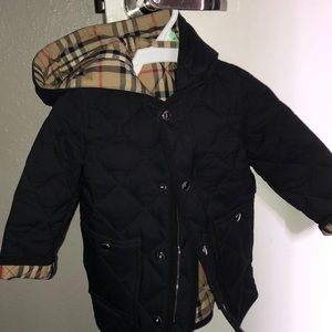 Burberry kids winter coat